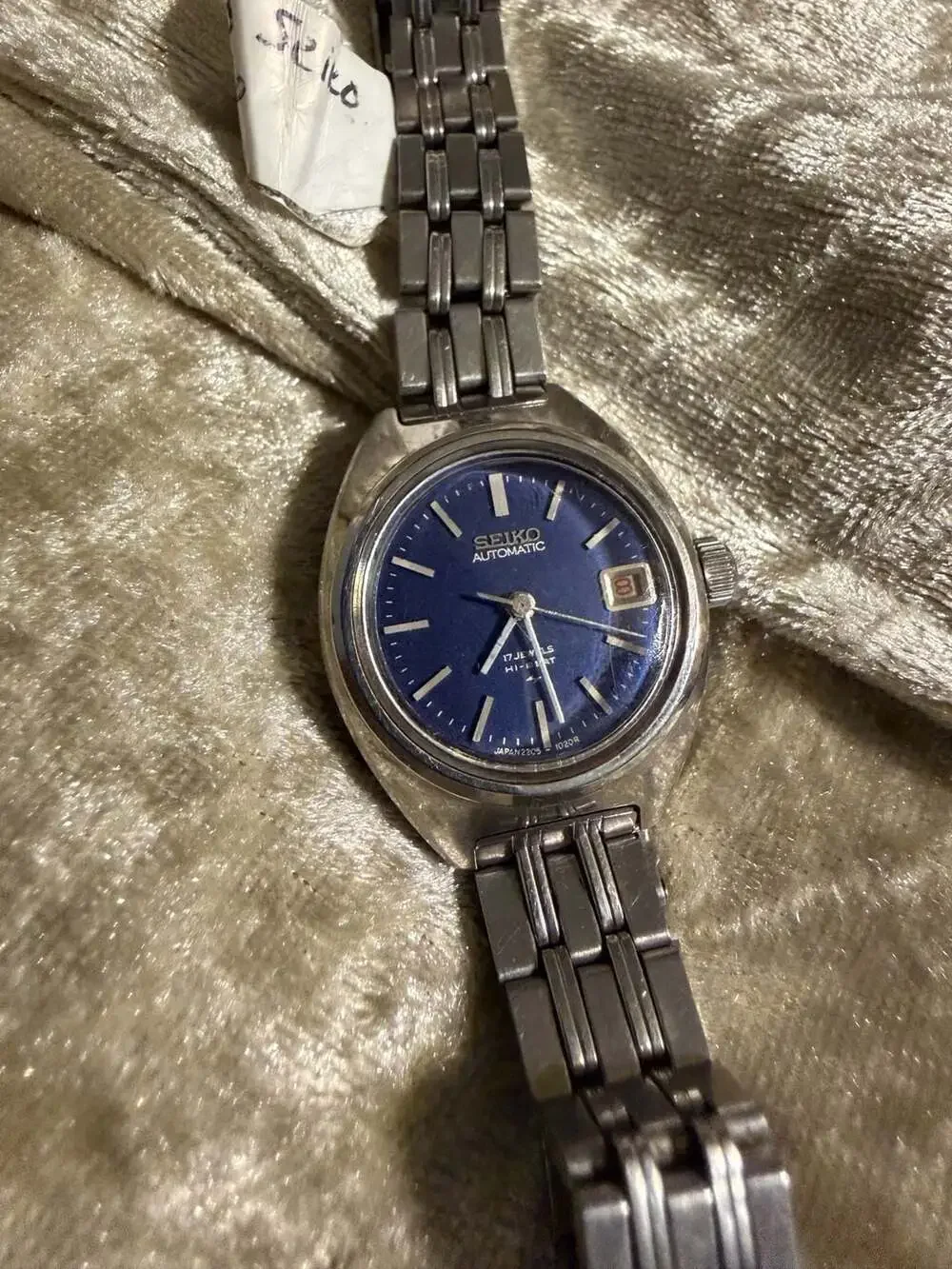 Vintage Seiko Automatic 17 Jewels Hi-Beat Women's Watch Ref. 2205-0449